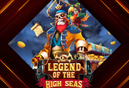 new slot game "Legend of the High Seas" at Golden Euro Casino!