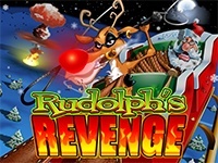 Rudolph's Revenge with game logo