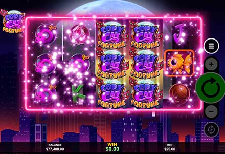 Copy Cat Fortune Slot machine screenshot